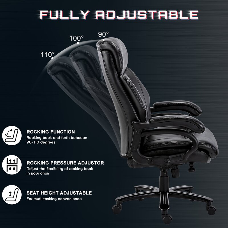 Cadira executiva gran i alta amb respatller alt (4)